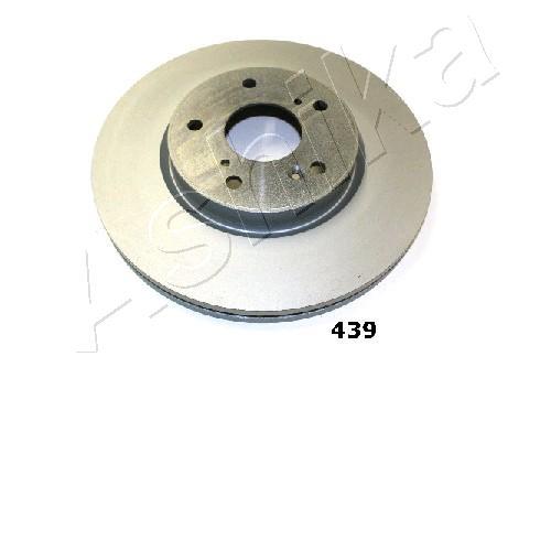 Ashika 6004439 Front brake disc ventilated 6004439