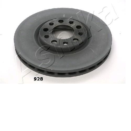 Ashika 6009928 Front brake disc ventilated 6009928