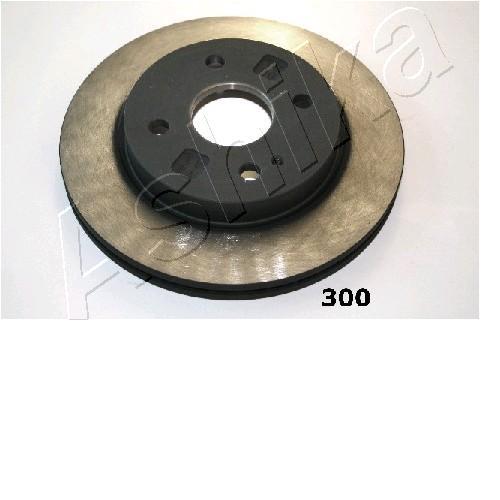 Ashika 60-03-300 Front brake disc ventilated 6003300