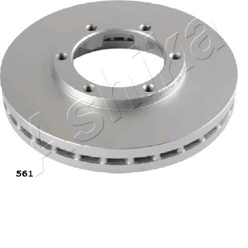 Ashika 60-05-561 Front brake disc ventilated 6005561