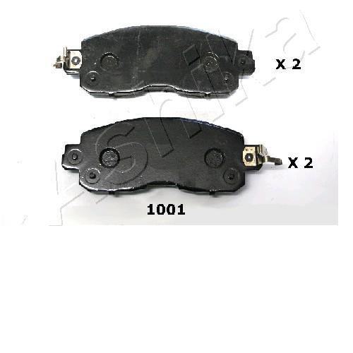 Ashika 50-01-1001 Front disc brake pads, set 50011001