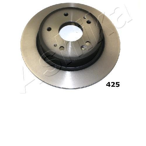Ashika 6104425 Rear brake disc, non-ventilated 6104425
