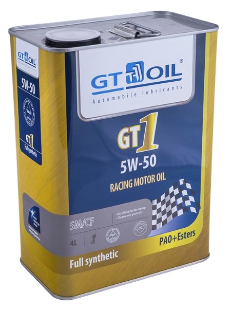 Gt oil 880 905940 719 6 Engine oil Gt oil GT1 5W-50, 4L 8809059407196