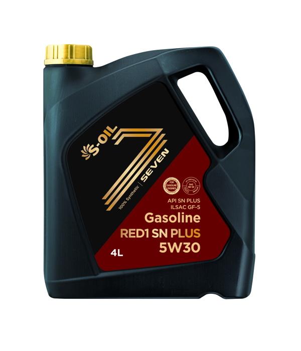 S-Oil SRSNPLUS5304 Engine oil S-Oil Seven Red #1 5W-30, 4L SRSNPLUS5304