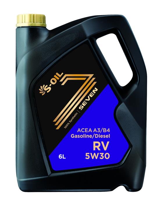 S-Oil SRV5306 Engine oil S-Oil SEVEN RV 5W-30, 6L SRV5306