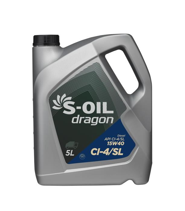 S-Oil DCI15405 Motor oil S-Oil DRAGON CI-4/SL 15W-40, 5 l DCI15405
