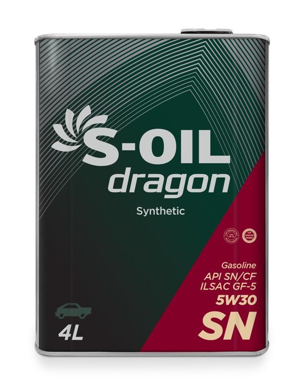 S-Oil DSNM5304 Engine oil S-Oil Dragon 5W-30, 4L DSNM5304