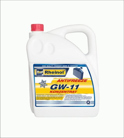 SWD Rheinol 39122.580 Cooling fluid SWD Rheinol Antifreeze GW11 Konzentrat, 5 L 39122580