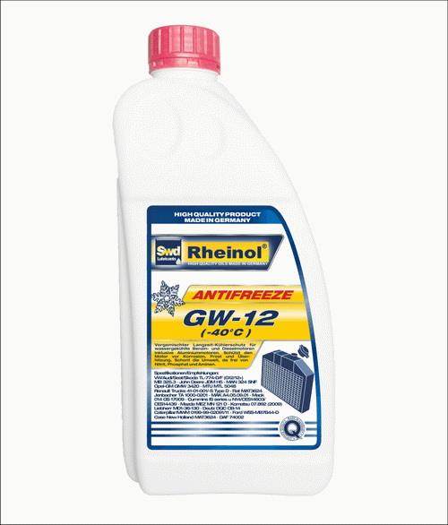 SWD Rheinol 39140.180 Cooling fluid SWD Rheinol Antifreeze GW12 (-40°C), 1.5 L 39140180