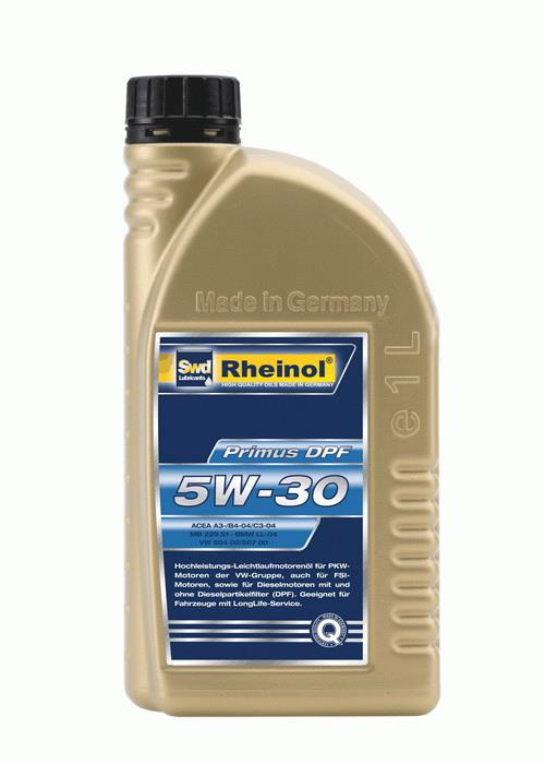 SWD Rheinol 30180.180 Engine oil SWD Rheinol Primus DPF 5W-30, 1L 30180180