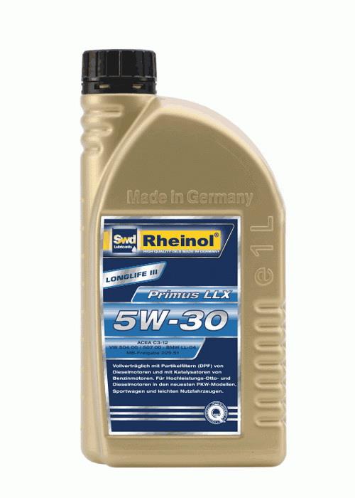 SWD Rheinol 31180.180 Engine oil SWD Rheinol Primus LLX 5W-30, 1L 31180180