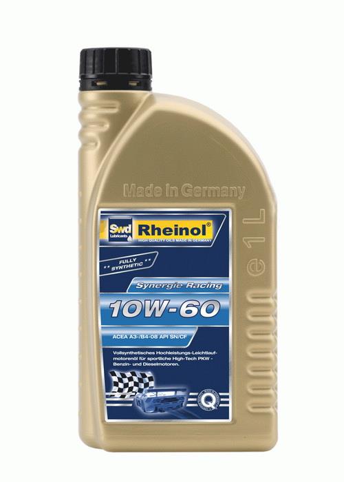 SWD Rheinol 31158.180 Engine oil SWD Rheinol Synergie Racing 10W-60, 1L 31158180