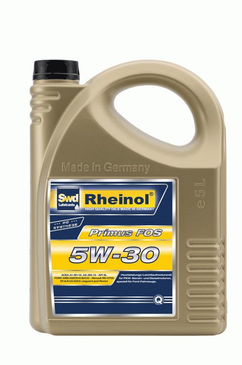 SWD Rheinol 31173.580 Engine oil SWD Rheinol Primus FOS 5W-30, 5L 31173580