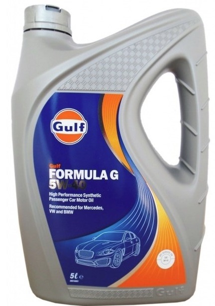 Gulf 5056004113036 Engine oil Gulf Formula G 5W-40, 5L 5056004113036