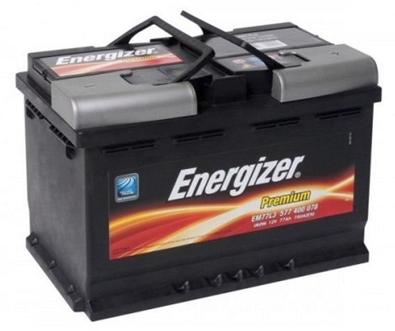 Energizer 577 400 078 Battery Energizer Premium 12V 77AH 780A(EN) R+ 577400078