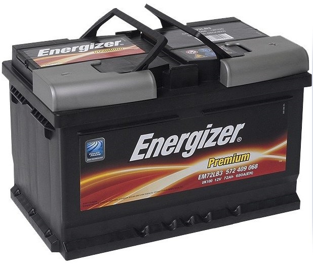Energizer 572 409 068 Battery Energizer Premium 12V 72AH 680A(EN) R+ 572409068