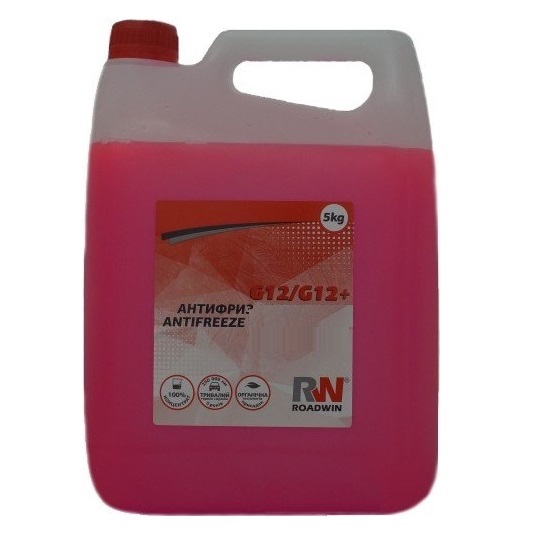 Roadwin C01333 Antifreeze G12+, red, -35°C, 5 l C01333