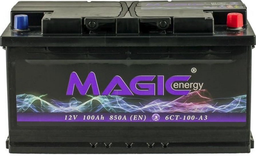 MAGIC ENERGY MGT100-M00 Battery MAGIC ENERGY 12V 100AH 850A(EN) R+ MGT100M00