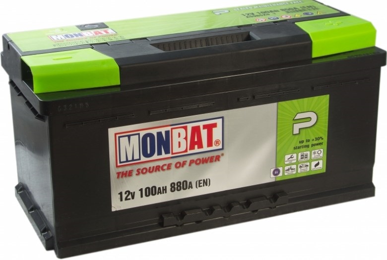 Monbat 600130084SMF Battery Monbat Premium 12V 100AH 880A(EN) R+ 600130084SMF