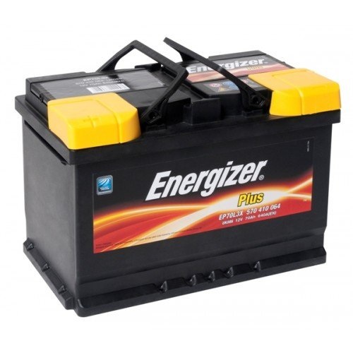 Energizer 570 410 064 Battery Rechargeable Energizer Plus 12V 70Ah 640A (EN) L + 570410064