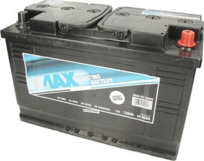 4max 0608-03-1006Q Battery 4max Ecoline 12V 120AH 950A(EN) R+ 0608031006Q