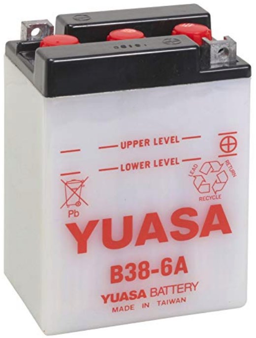Yuasa B386A Battery Yuasa 6V 13,7Ah R+ B386A
