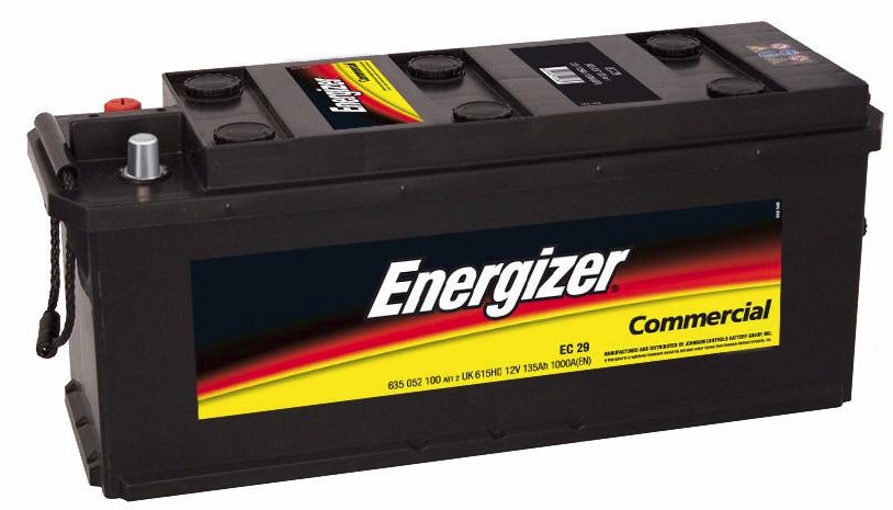 Energizer EC29 Battery Energizer Commercial 12V 135AH 1000A(EN) L+ EC29