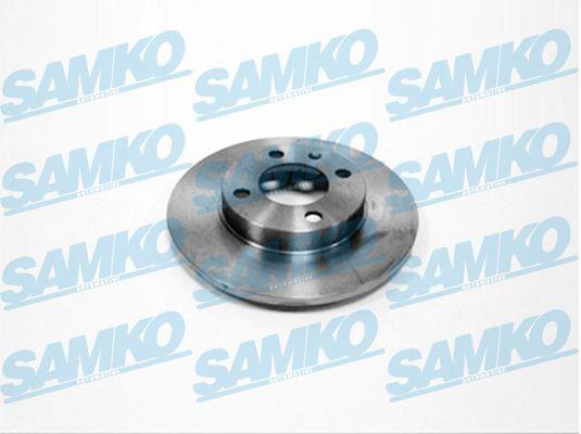 Samko V2301P Unventilated front brake disc V2301P