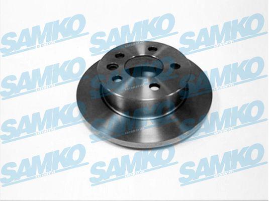 Samko V2191P Unventilated front brake disc V2191P