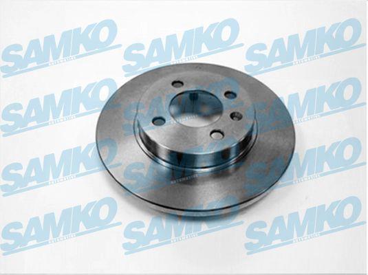 Samko V2181P Unventilated front brake disc V2181P