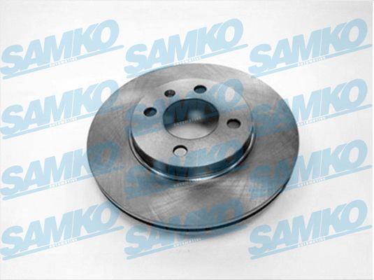 Samko V2161V Front brake disc ventilated V2161V