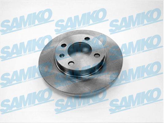 Samko V2051P Unventilated front brake disc V2051P