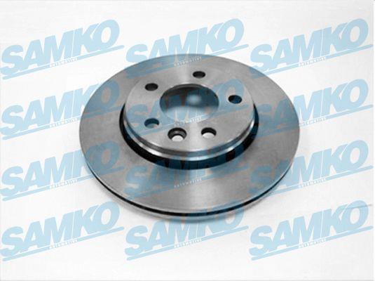 Samko V2008V Rear ventilated brake disc V2008V