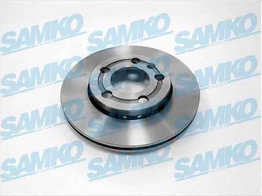 Samko V2007V Ventilated disc brake, 1 pcs. V2007V