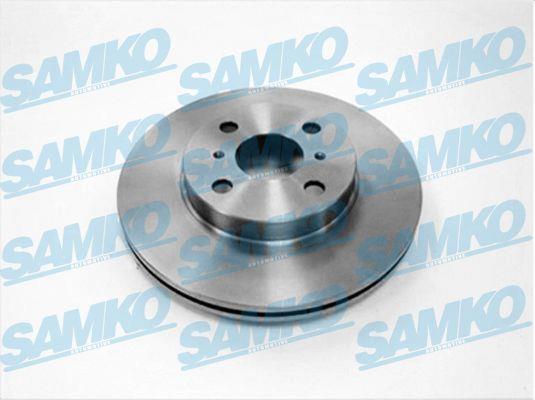 Samko T2880V Ventilated disc brake, 1 pcs. T2880V