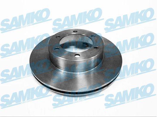 Samko T2877V Ventilated disc brake, 1 pcs. T2877V