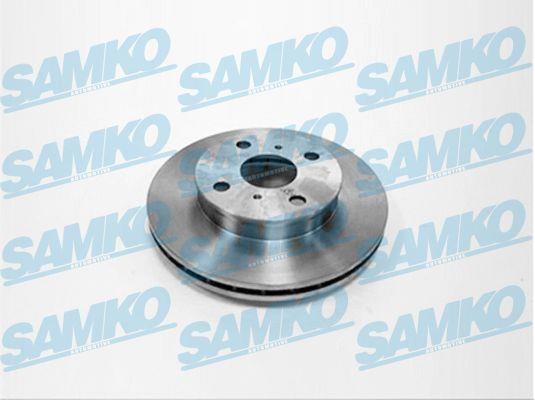 Samko T2521V Front brake disc ventilated T2521V