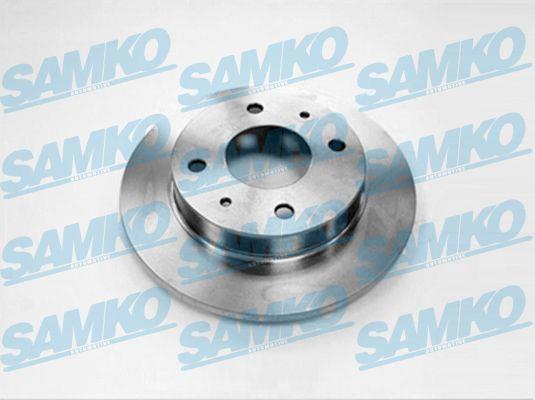 Samko S8000P Rear brake disc, non-ventilated S8000P