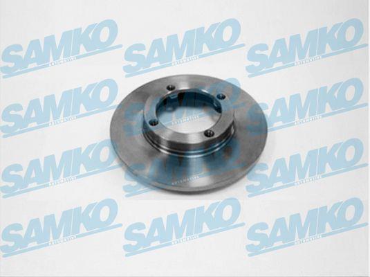 Samko S5011P Unventilated front brake disc S5011P
