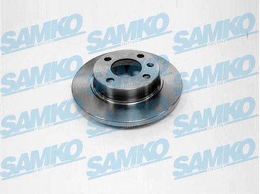 Samko S3023P Unventilated front brake disc S3023P