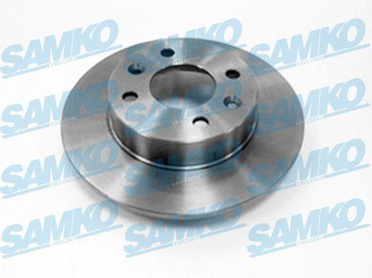 Samko R1101P Unventilated front brake disc R1101P