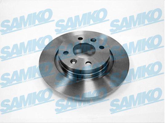 Samko R1015P Unventilated front brake disc R1015P