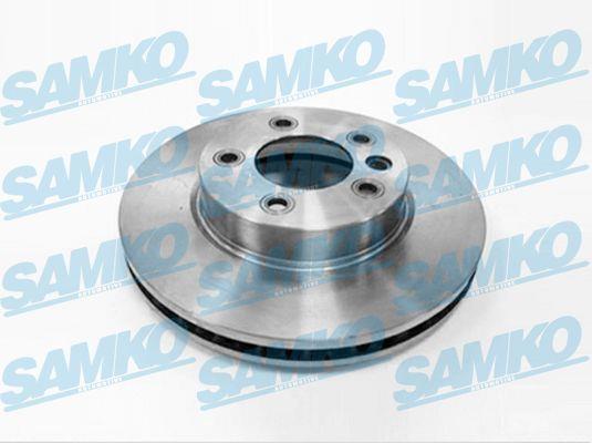 Samko P2010V Ventilated disc brake, 1 pcs. P2010V