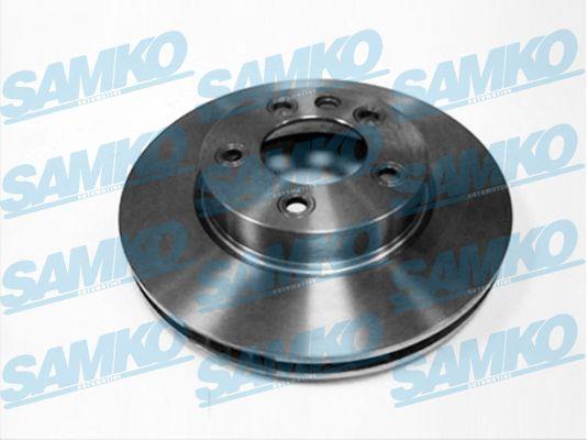Samko P2009V Ventilated disc brake, 1 pcs. P2009V