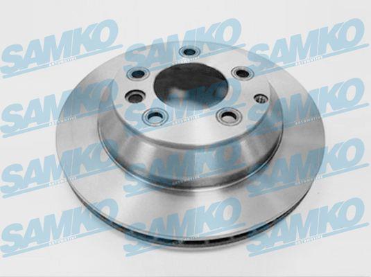Samko P2000V Rear ventilated brake disc P2000V
