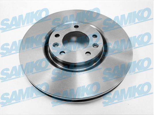 Samko P1261V Ventilated disc brake, 1 pcs. P1261V