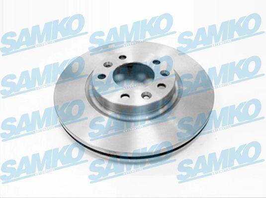 Samko P1251V Ventilated disc brake, 1 pcs. P1251V