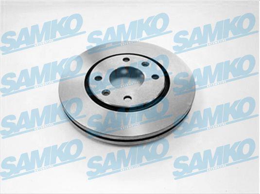 Samko P1201V Ventilated disc brake, 1 pcs. P1201V