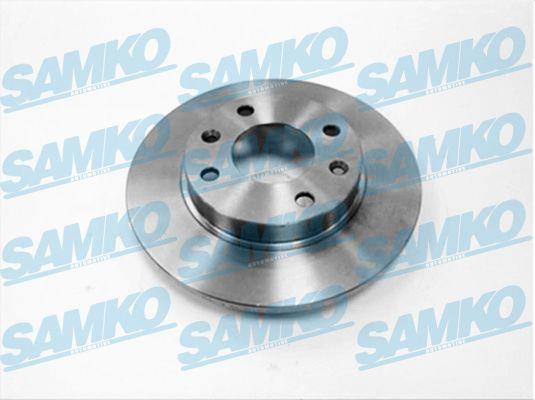 Samko P1141P Unventilated brake disc P1141P