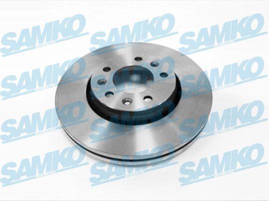 Samko P1007V Ventilated disc brake, 1 pcs. P1007V